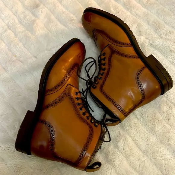 Men’s Steve Madden Wingtip Chukka Boot, Size:10, EUC!!