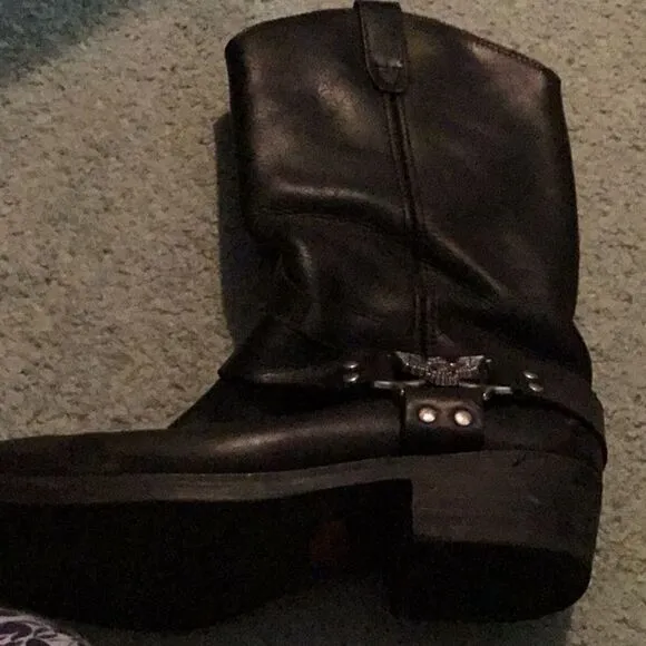 Mens DINGO Leather Riding Boots