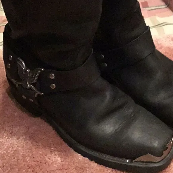 Mens DINGO Leather Riding Boots