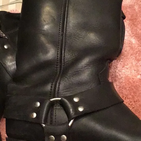 Mens DINGO Leather Riding Boots