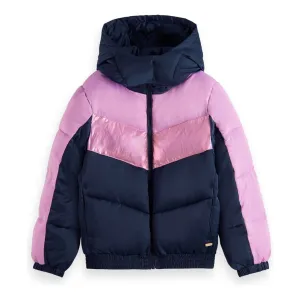 Metallic Colourblock Jacket
