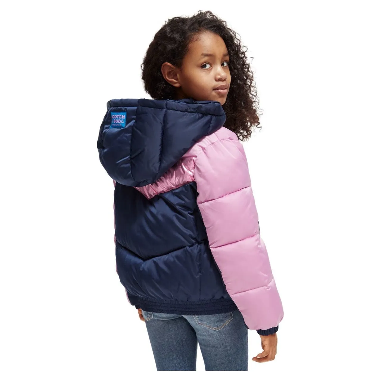 Metallic Colourblock Jacket