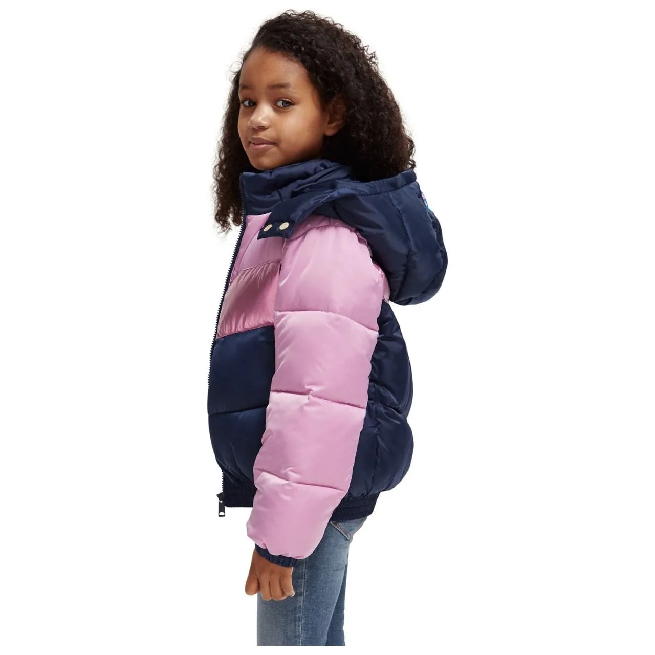 Metallic Colourblock Jacket