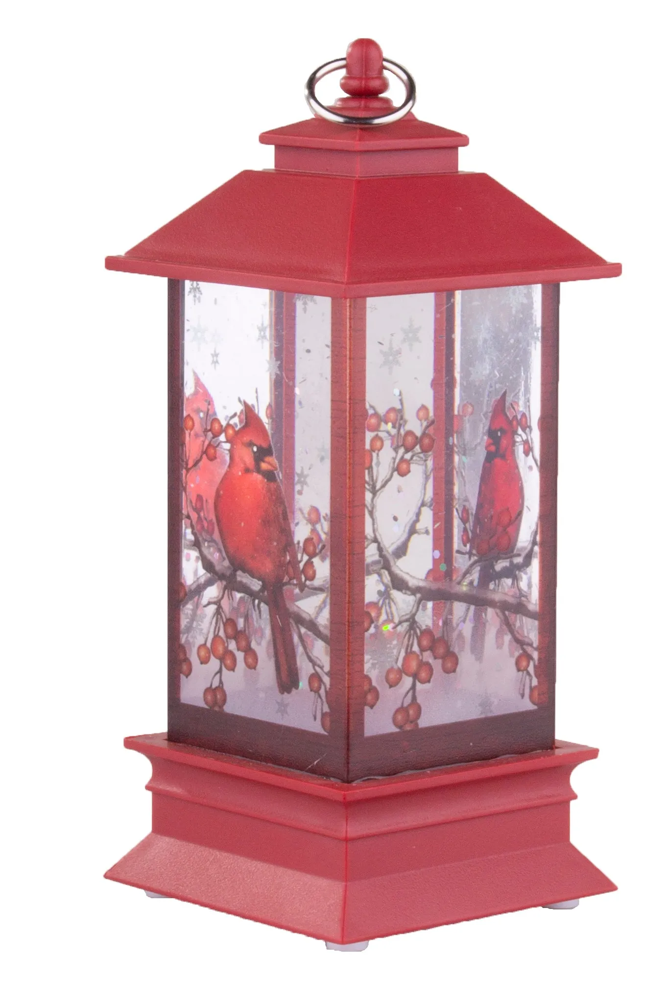 Midwest Mini Cardinal Shimmer Lantern