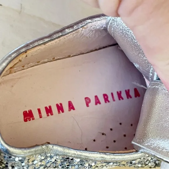 Minna Parikka Glitter Bunny Sneakers toddler Sz 21 US 6