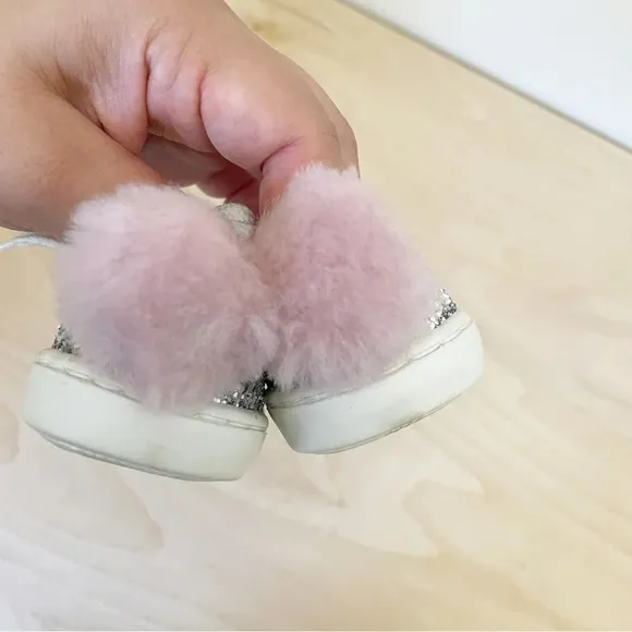 Minna Parikka Glitter Bunny Sneakers toddler Sz 21 US 6