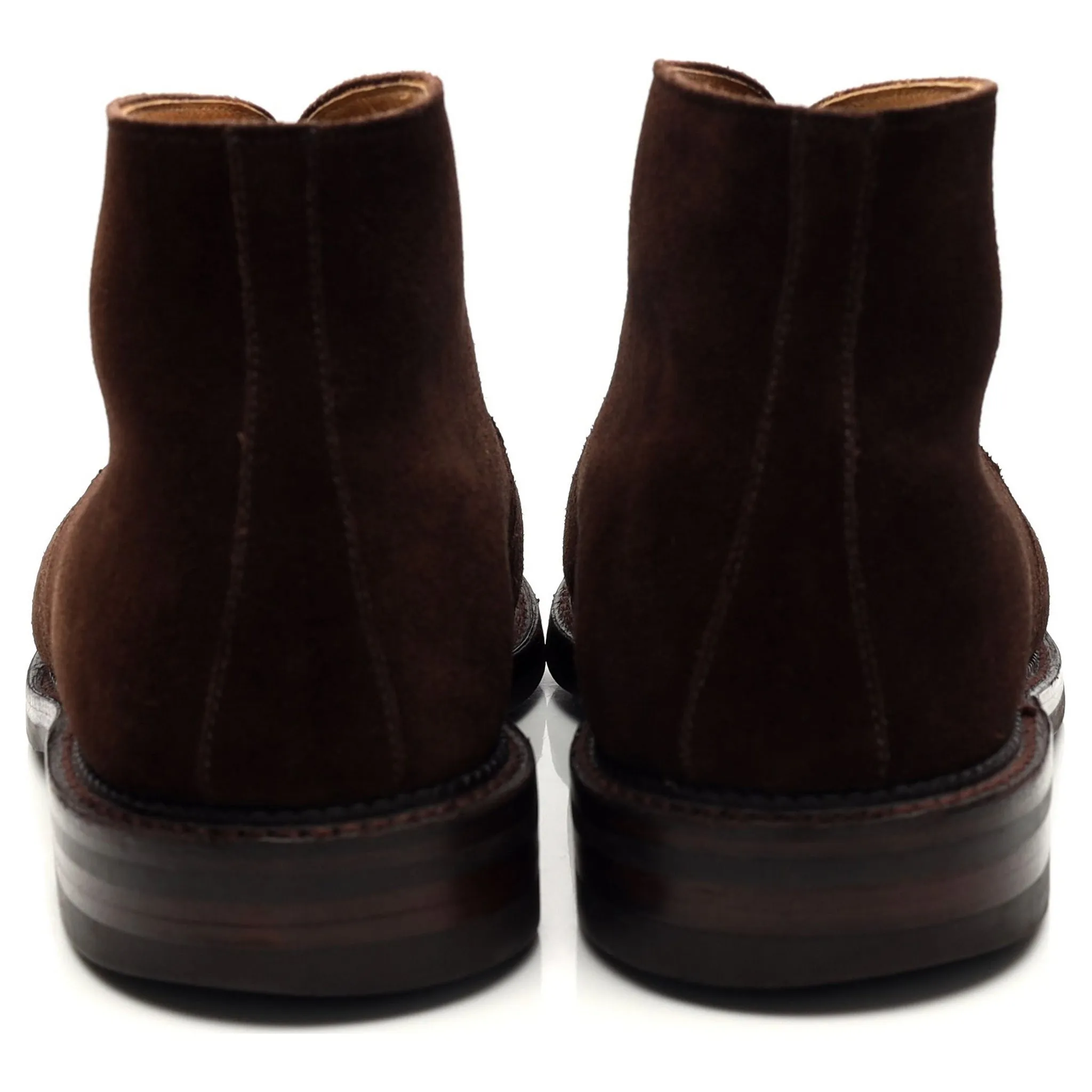 'Molton' Dark Brown Suede Chukka Boots UK 7.5 E
