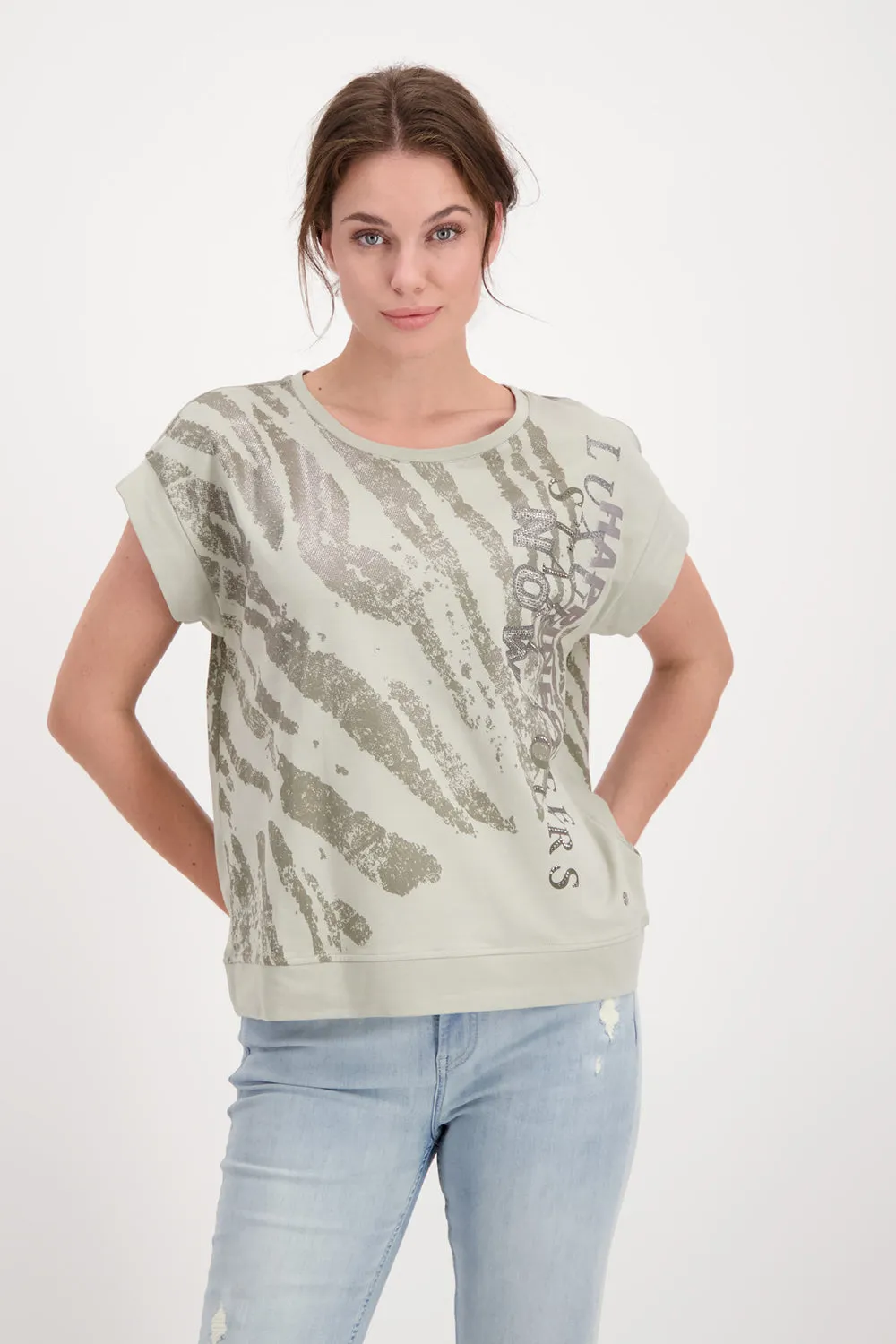 Monari Printed T Shirt M407458