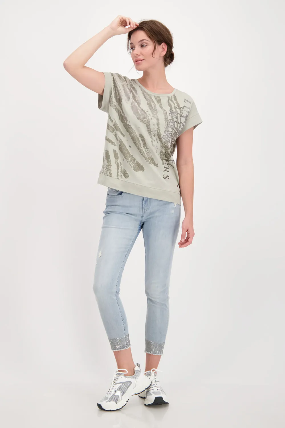 Monari Printed T Shirt M407458