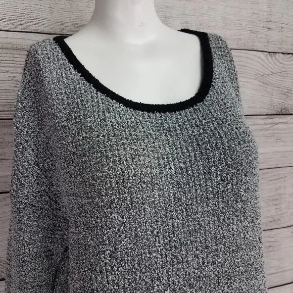 NEW ADY P M Boucle knit Pullover Sweater Comfort Cozy