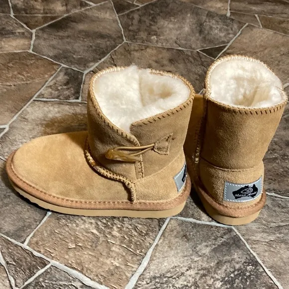 New Aussie Merino Chestnut Auckland High Sz 10 Boots