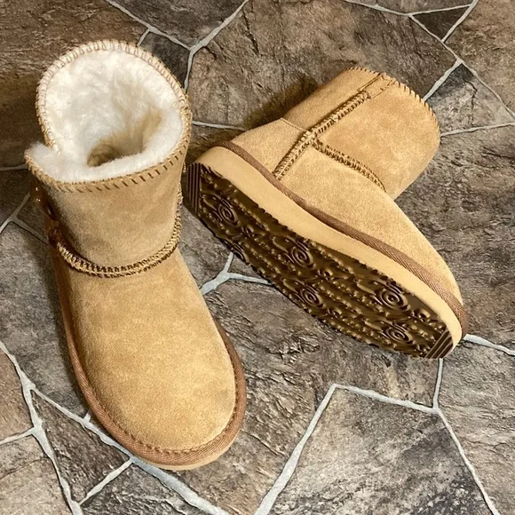 New Aussie Merino Chestnut Auckland High Sz 10 Boots