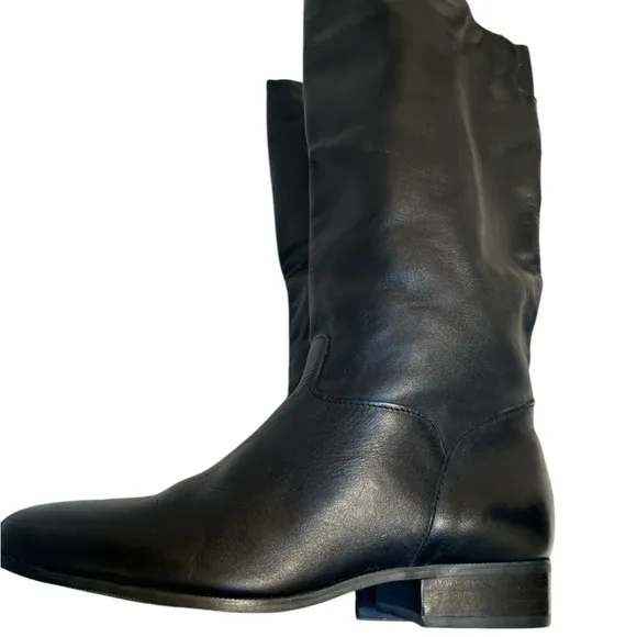 NEW NATURALIZER 🌼 Elegant Black Leather Women's Boots , Sz 7N .