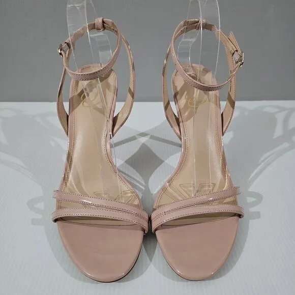 NEW Sam Edelman Gemmie Heel Stiletto Sandal Sunrise Blush Size 11