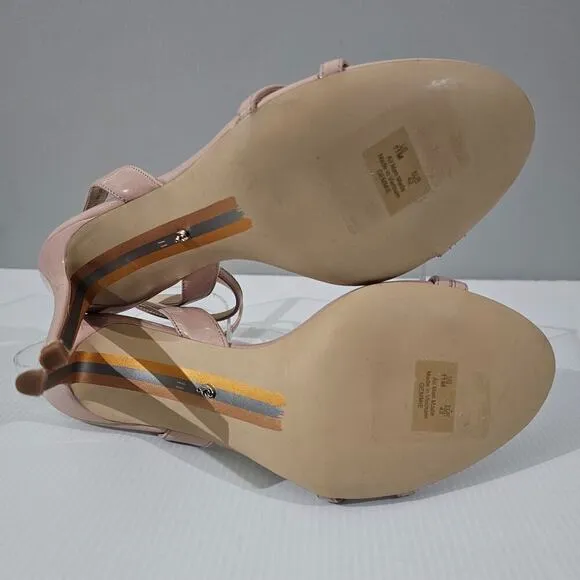 NEW Sam Edelman Gemmie Heel Stiletto Sandal Sunrise Blush Size 11