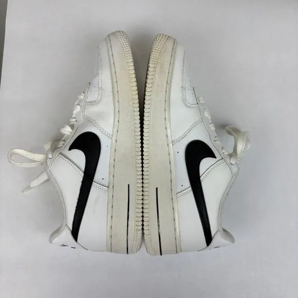Nike Air Force 1 Low AN20 White Black Sneakers Shoes Kid's 6Y
