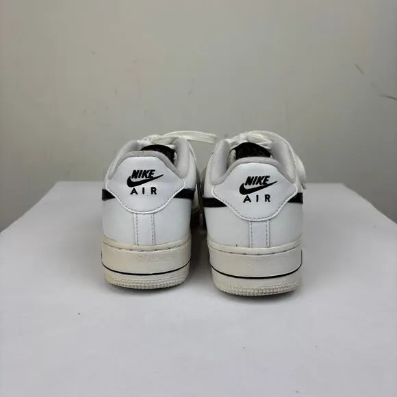 Nike Air Force 1 Low AN20 White Black Sneakers Shoes Kid's 6Y