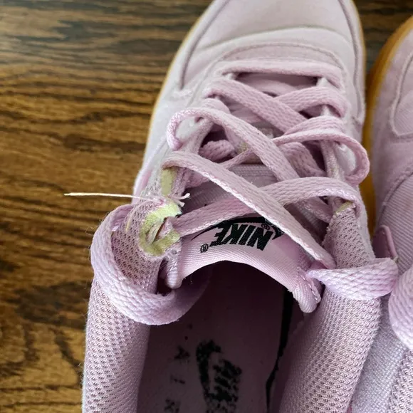Nike Airforce 1 pink canvas 4.5Y (6.5W)