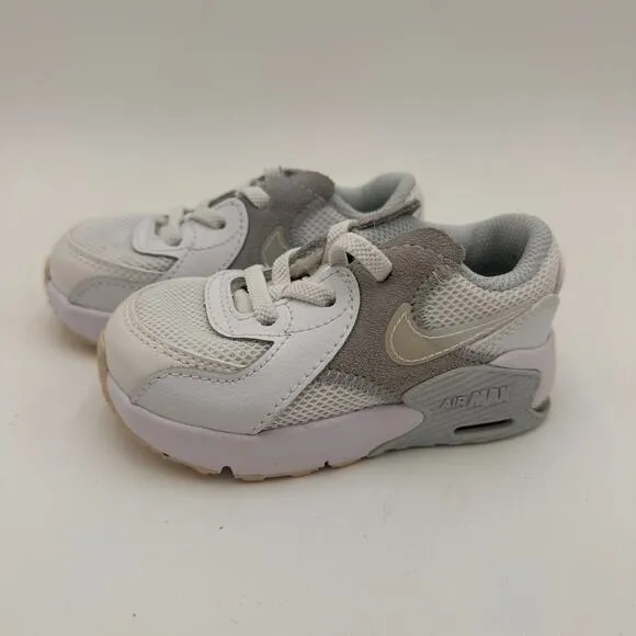 Nike Baby Toddler Air Max TD Excee White Sneakers Size 6C