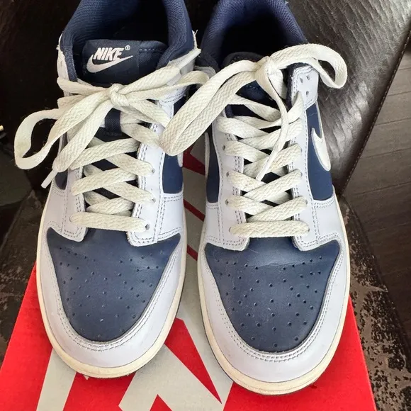 Nike Dunks Blue, Light blue and White Sneakers Sz 7Y or women’s Sz 8.5