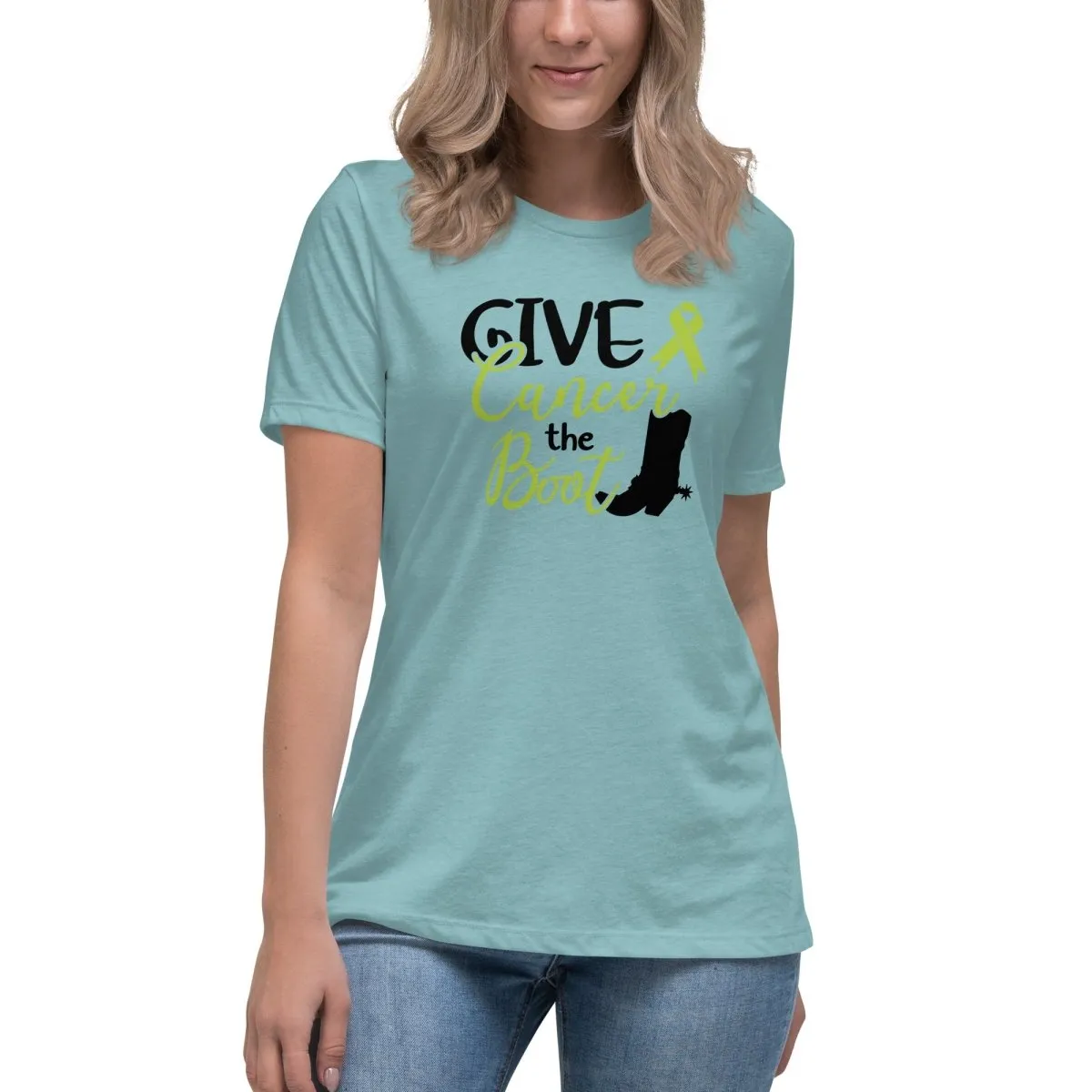 Non-Hodgkin's Lymphoma Women's Boots Tee