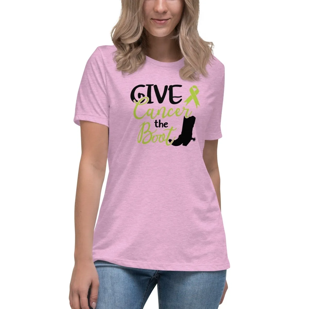 Non-Hodgkin's Lymphoma Women's Boots Tee