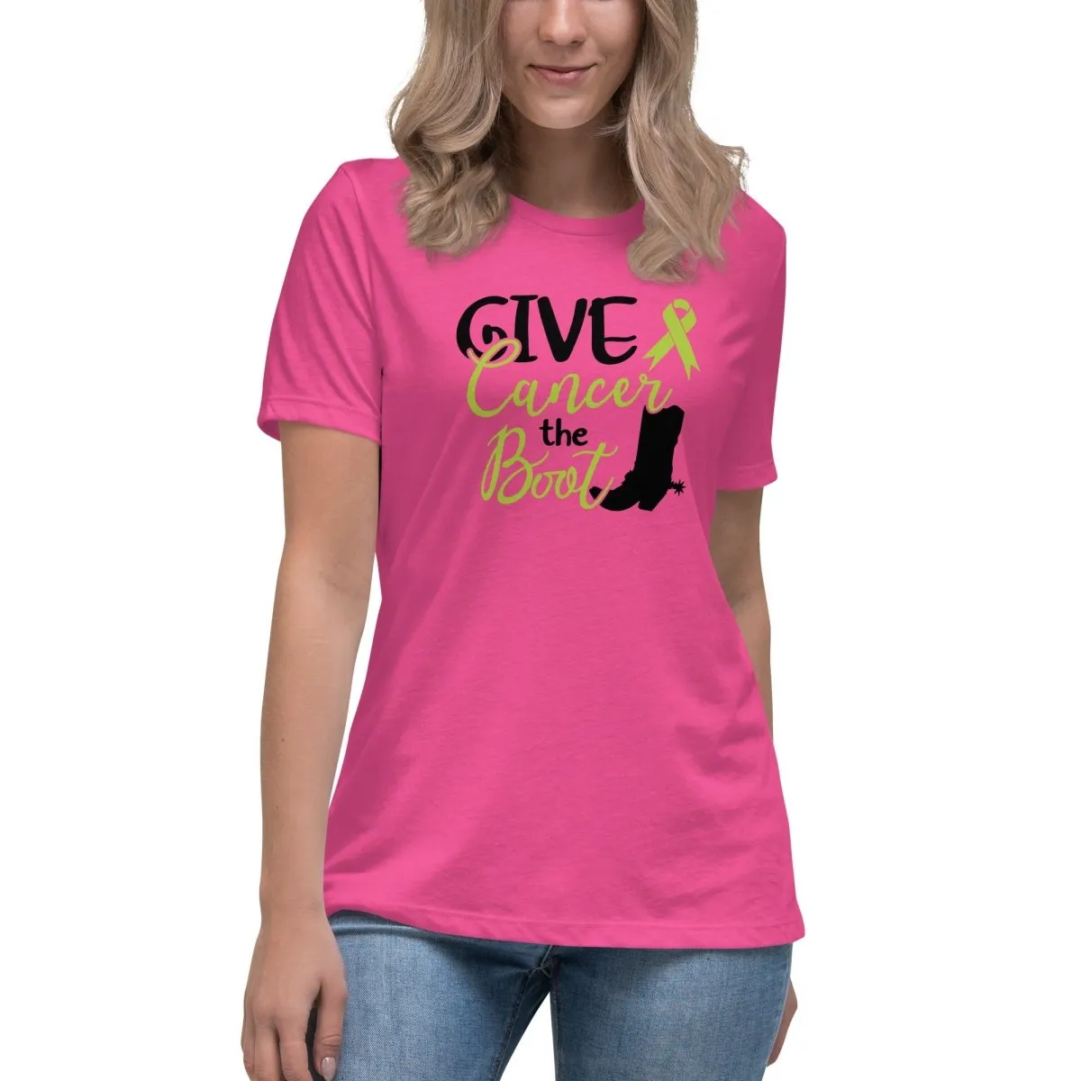 Non-Hodgkin's Lymphoma Women's Boots Tee