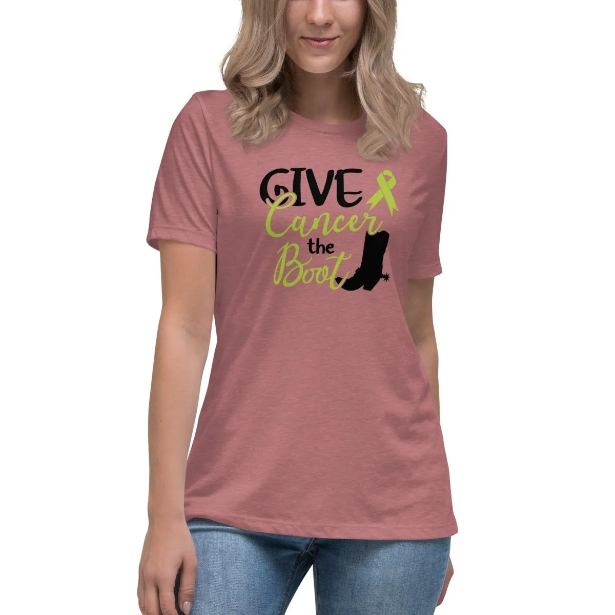 Non-Hodgkin's Lymphoma Women's Boots Tee