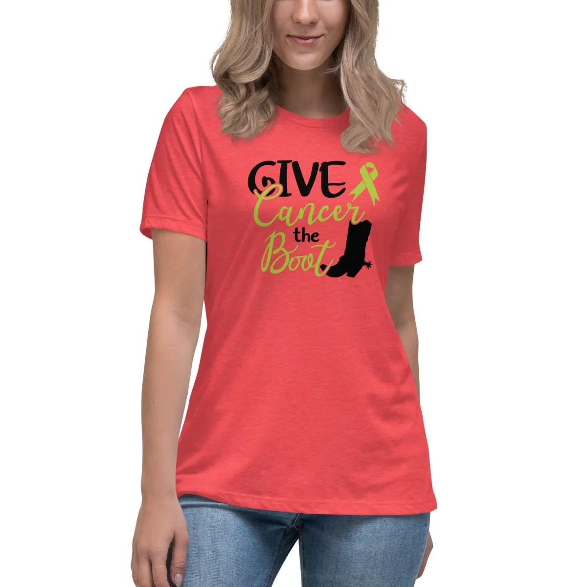 Non-Hodgkin's Lymphoma Women's Boots Tee