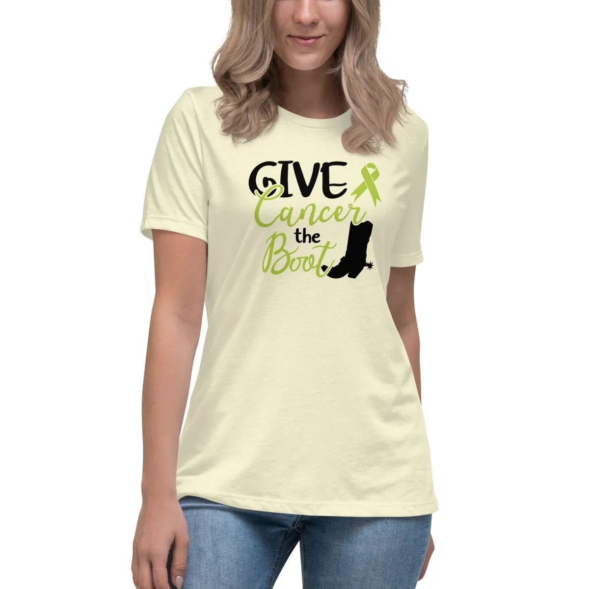 Non-Hodgkin's Lymphoma Women's Boots Tee