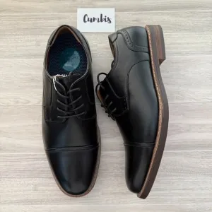NUNN BUSH Royce CT OX Men' SZ 8W -Black Comfort Casual Dress Shoe New 81073-001