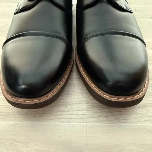 NUNN BUSH Royce CT OX Men' SZ 8W -Black Comfort Casual Dress Shoe New 81073-001