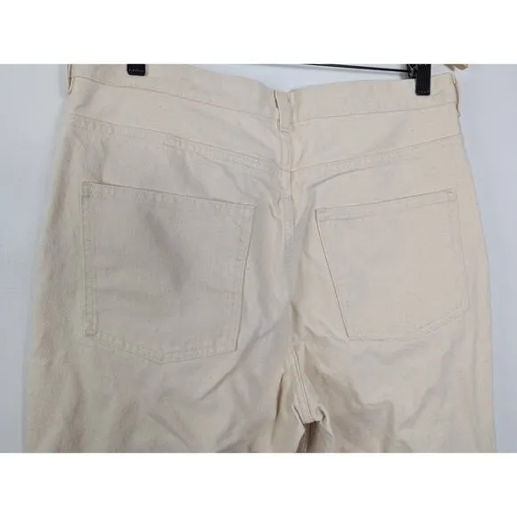 NWT COS Cotton Tapered High Rise Ankle Jean