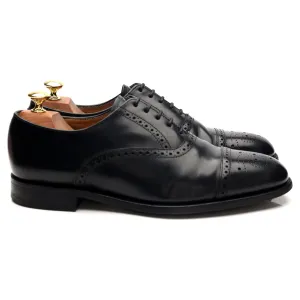'Oban' Black Leather Oxford Brogues UK 8.5 F