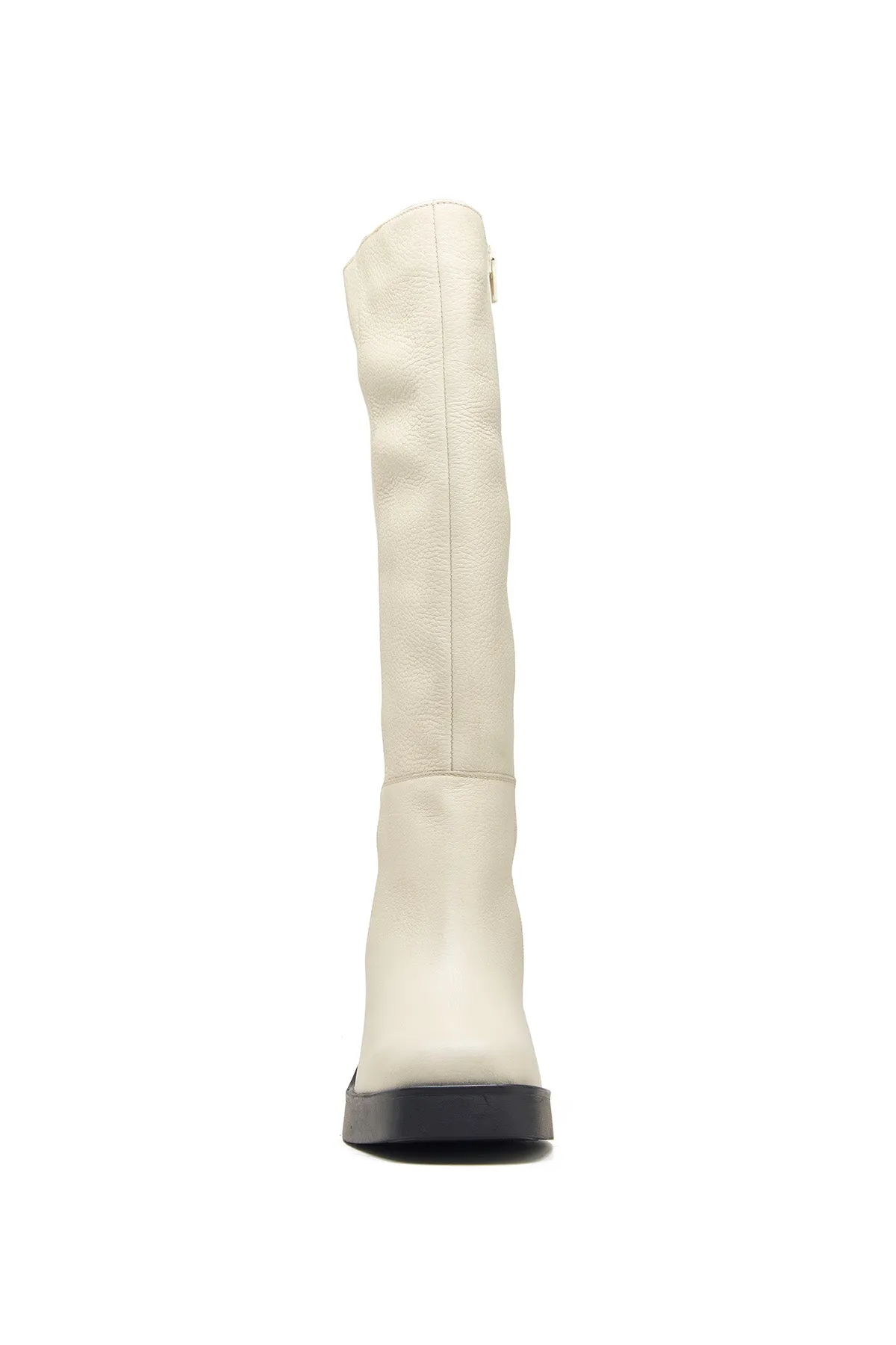 Off-White Floater Leather Boots