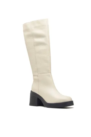 Off-White Floater Leather Boots