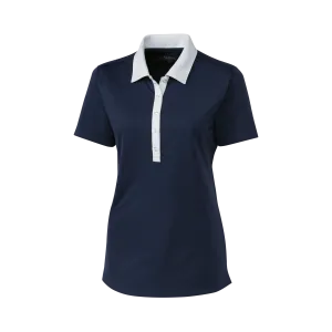 Parma Colorblock Tech Jersey Womens Polo - Darks