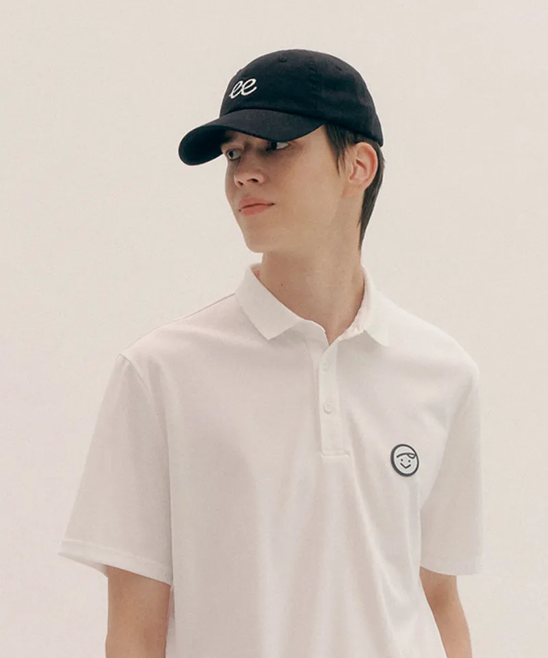PIV'VEE ee Logo Ball Cap - Ebony Black