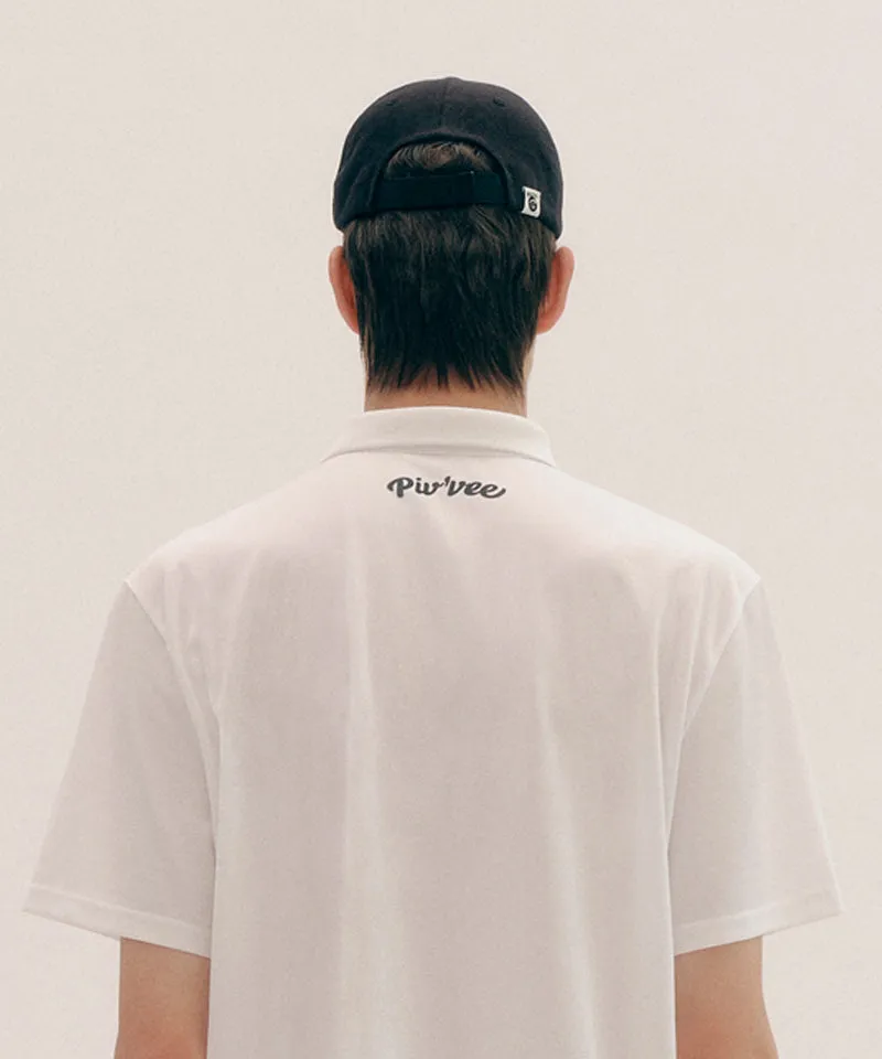 PIV'VEE ee Logo Ball Cap - Ebony Black