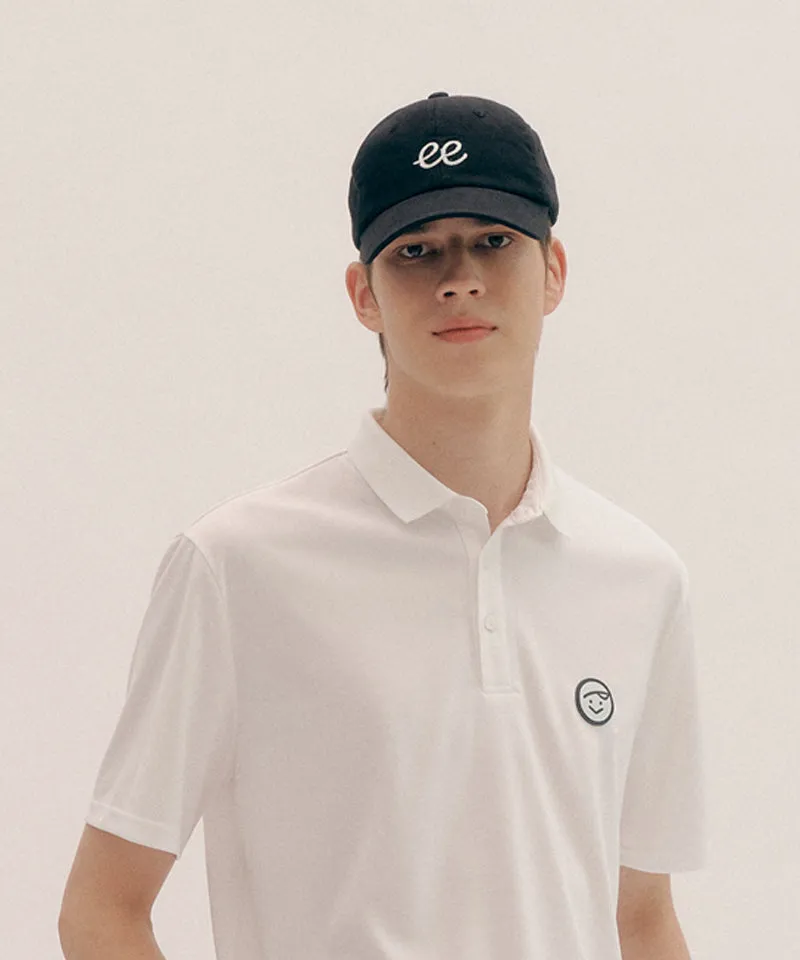 PIV'VEE ee Logo Ball Cap - Ebony Black