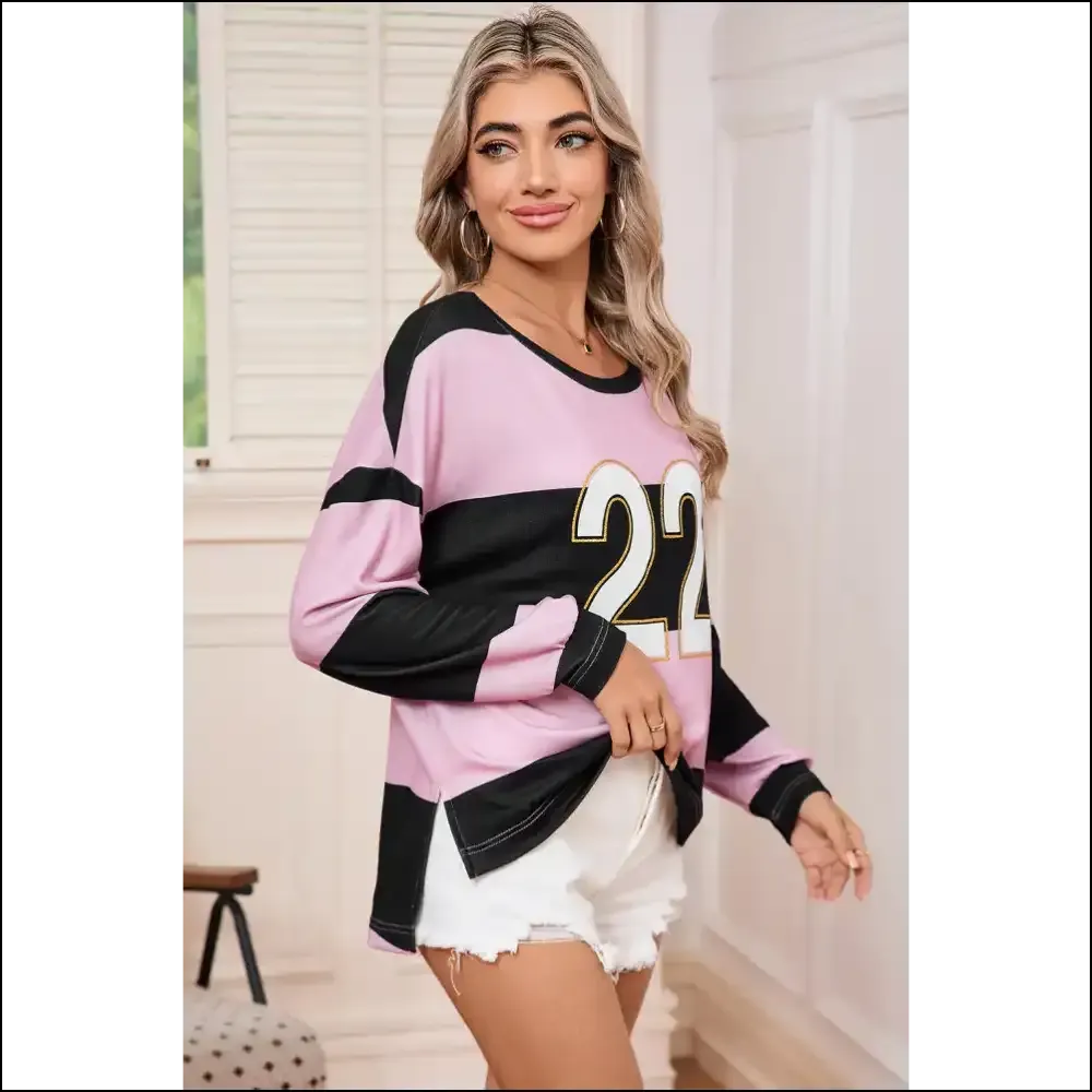 Playful Pink Stripe Top: Because Adulting is Hard . Needful Things. 😉