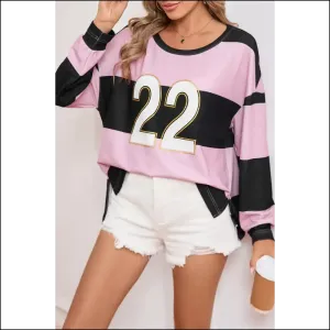Playful Pink Stripe Top: Because Adulting is Hard . Needful Things. 😉
