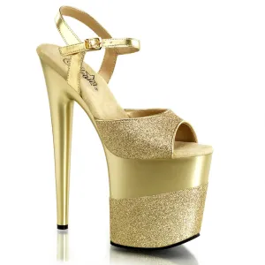 Pleaser Flamingo 809-2G Gold