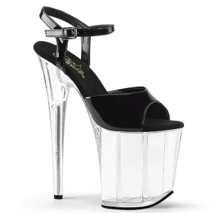 Pleaser Flamingo 809 Black/Clear