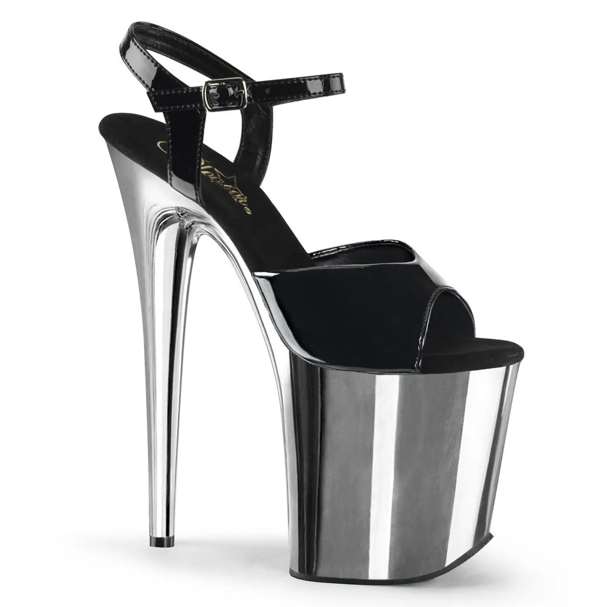 Pleaser Flamingo 809 Silver