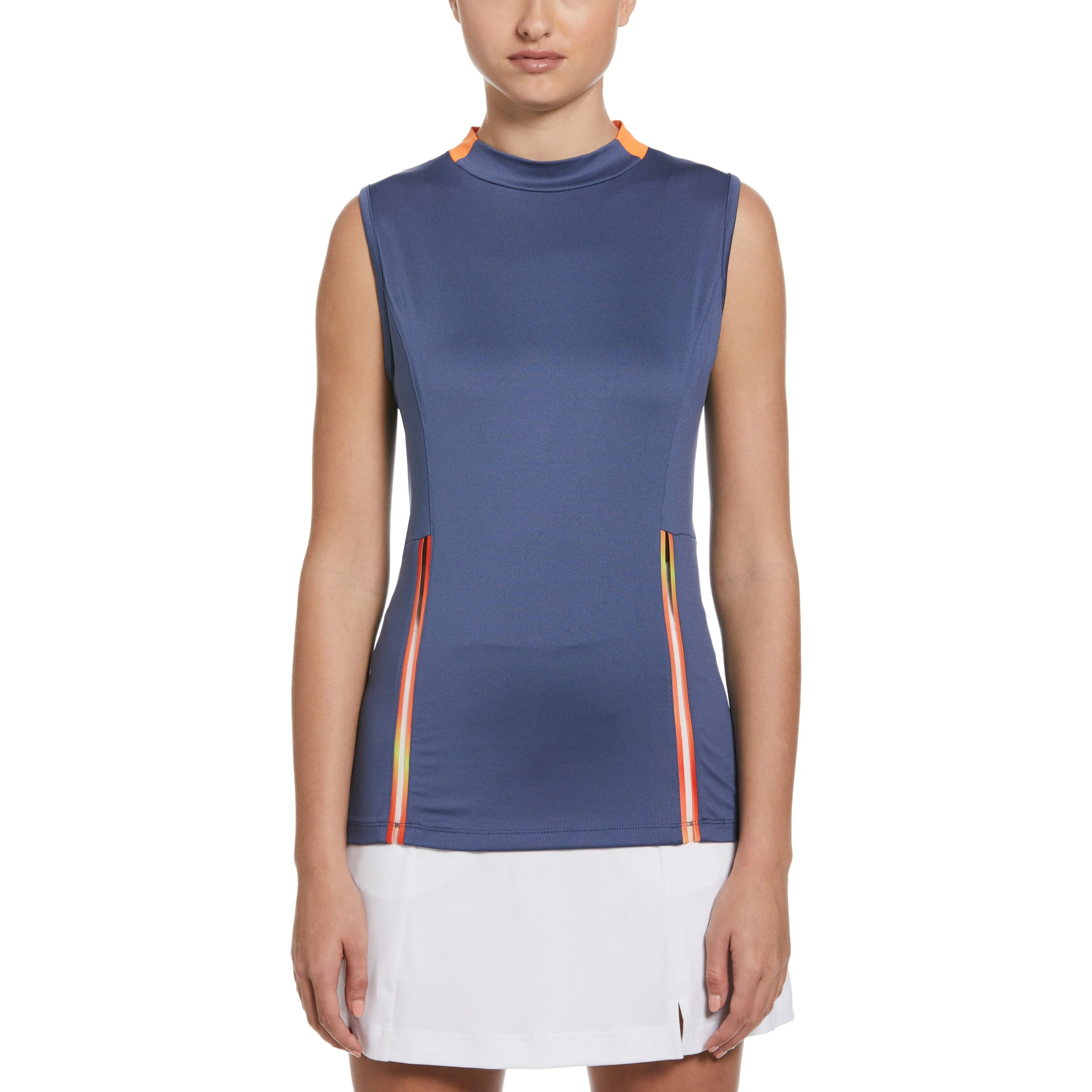 POLO CALLAWAY SANS MANCHES COLORBLOCK TOP