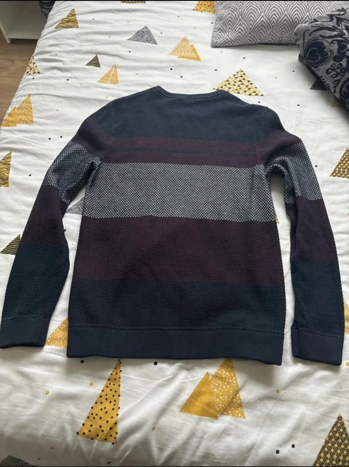 Pull esprit colorblock mesh