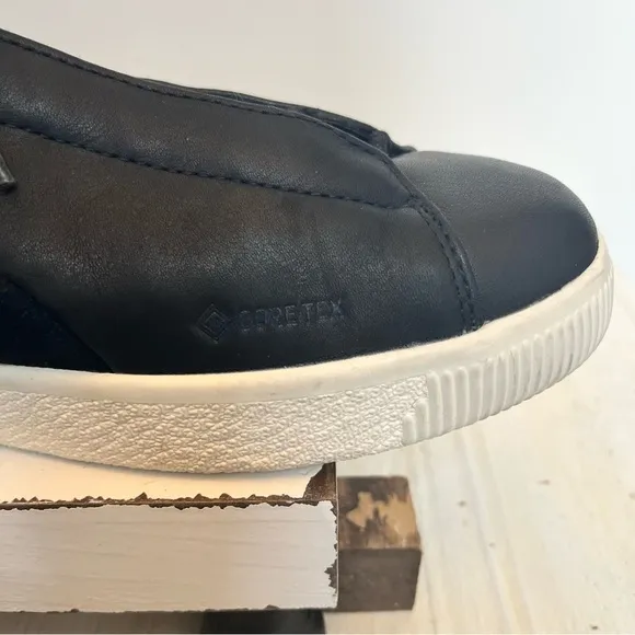 Puma X Nanamica Clyde Gt Lace Up Mens Black &amp; White Sneakers Casual Shoe Size 11