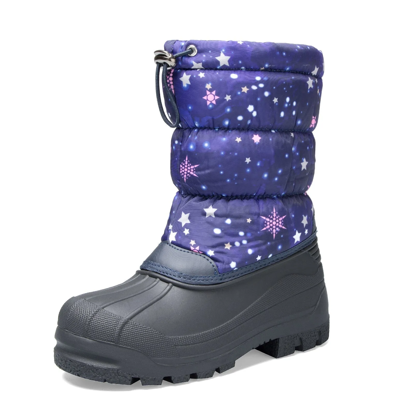 Purple Star Warm Waterproof Non-slip Snow Boots