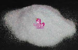 Razzle Dazzle Goddess Glitter- ultra fine white glitter | White Premium Glitter for Nail Art, Resins Art | Holographic Glitter | Decoration for Cards and DIY